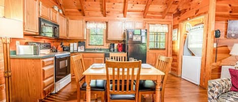 小屋, 1 間臥室 | 私人廚房 | 雪櫃、焗爐、爐具、咖啡機/沖茶器
