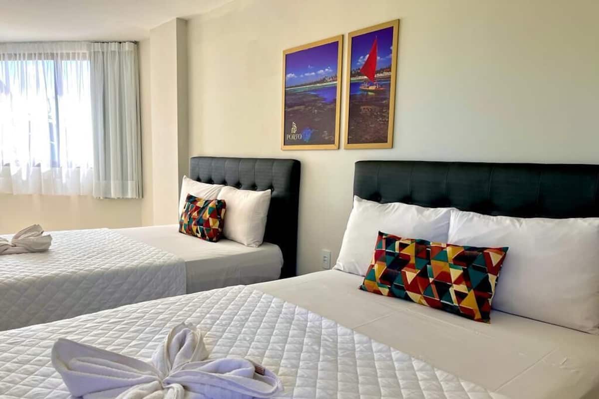 Deluxe-rum | Minibar, gratis wi-fi och sängkläder