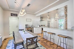 Fridge, microwave, stovetop, dishwasher - Charming Downtown Fruita Home: Hike & Explore (Fruita)