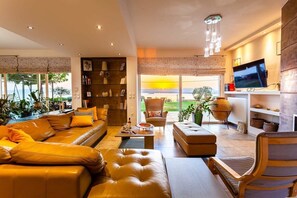 TV, fireplace, ping pong, offices
