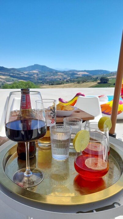 Glamping at an Agriturismo in the Vineyard