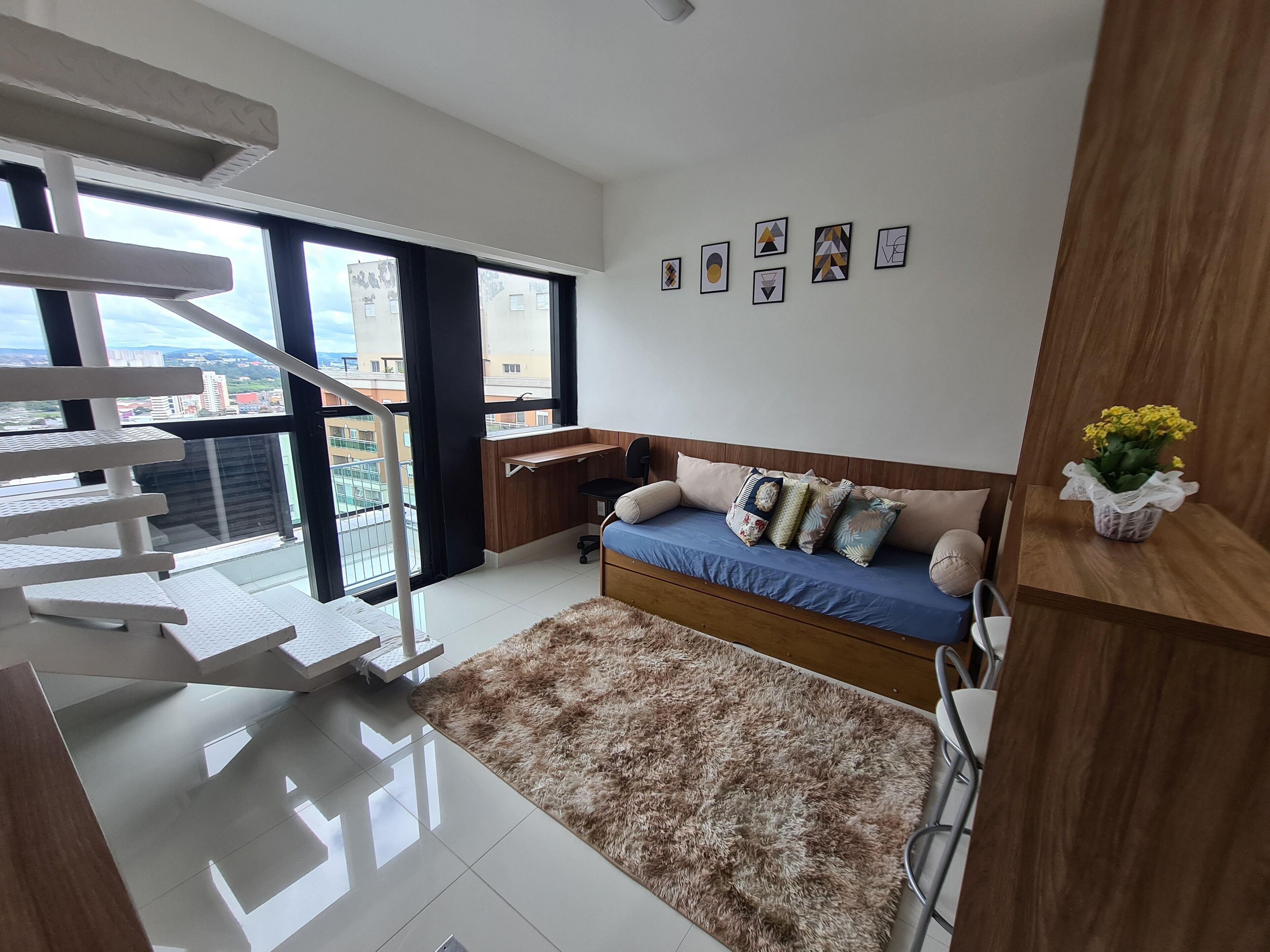 Premier Apartment | Living area | 43-inch LED TV with digital channels, TV