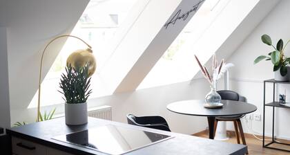 Central and modern apartment near the Neuseenland and the city of Leipzig