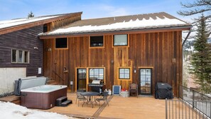 Terrace/patio - Newly Remodeled! Townhome with Ski Access  & Private Hot Tub!            (Whitefish)