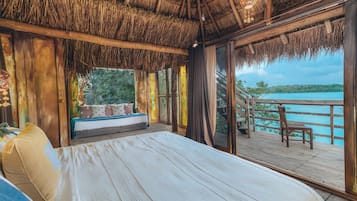 Cabaña Premium | 1 habitación, espacio para trabajar con laptop y wifi gratis
