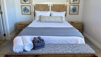 2 chambres, matelas mémoire de forme, fer et planche à repasser