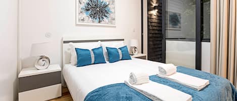 1 bedroom, iron/ironing board, free WiFi, bed sheets