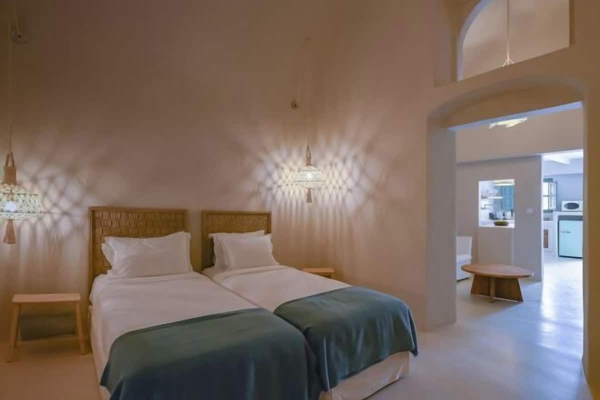 3 habitaciones, ropa de cama de alta calidad y camas con pillow-top