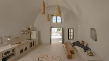 Superior Apartment, 3 Bedrooms, Terrace | Living area