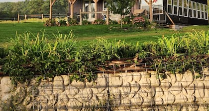 864 sq ft Rustic bunkhouse located on a working farm. Minutes from Skaneateles!