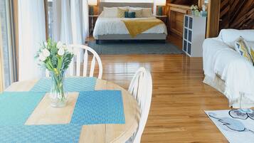 1 bedroom, iron/ironing board, travel crib, free WiFi