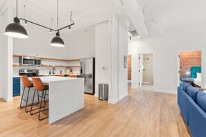 Penthouse exclusivo, 4 habitaciones, habitaciones conectadas | Decoración personalizada y muebles diferentes