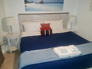 1 bedroom, WiFi, bed sheets, wheelchair access