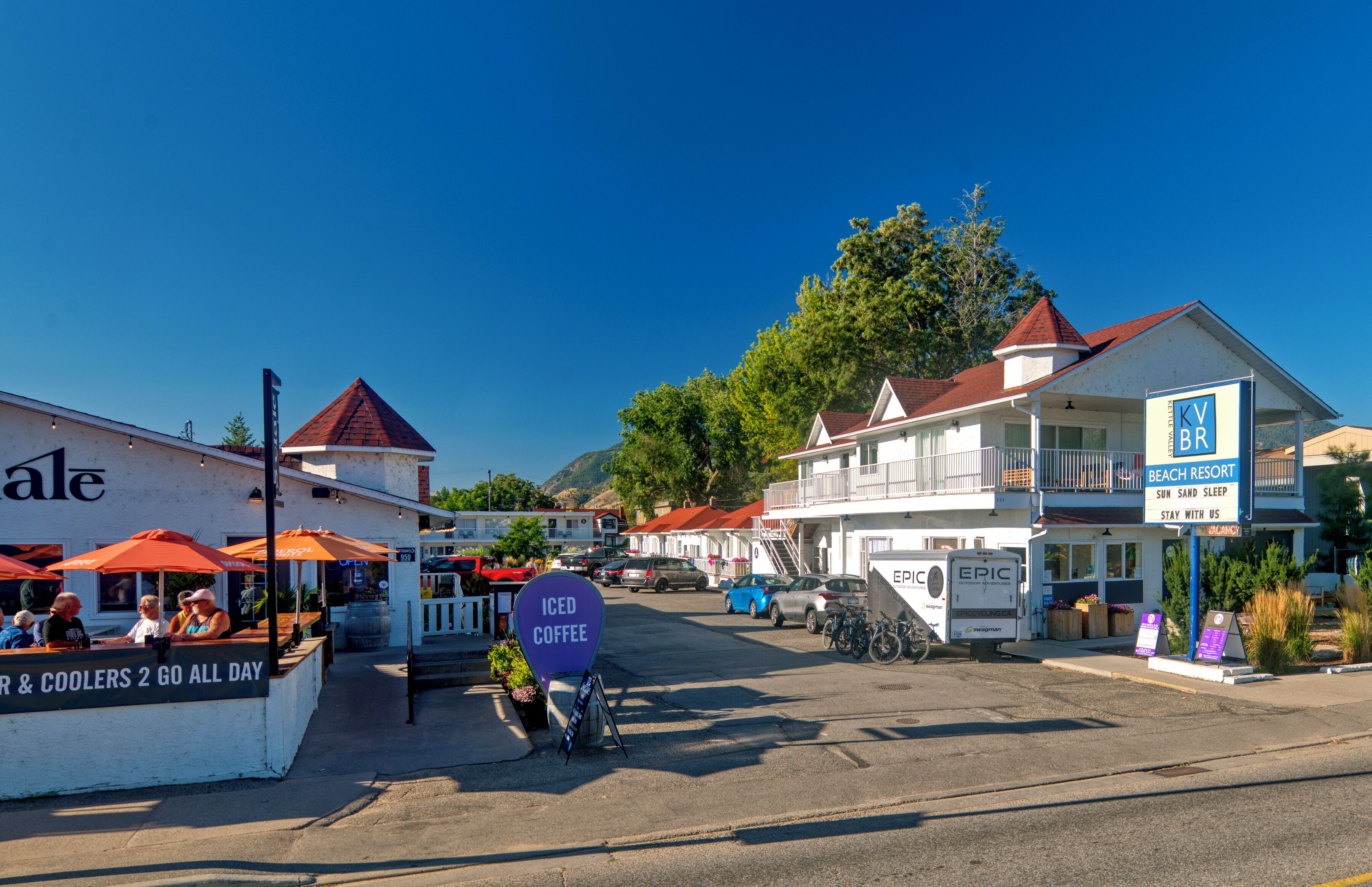 Façade de l’hébergement 