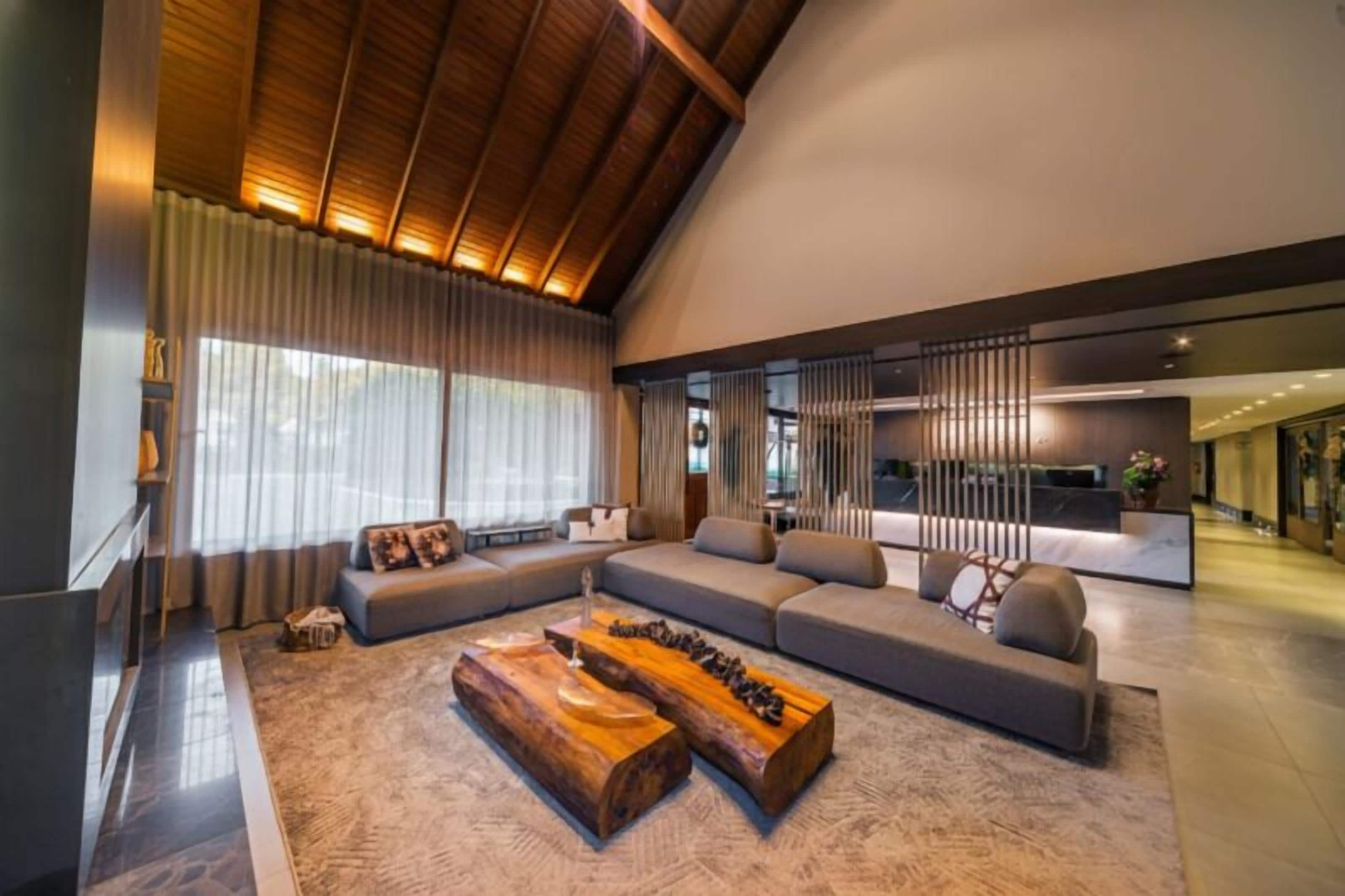 Sala de estar en el lobby