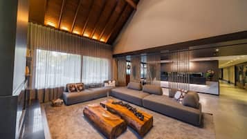 Sala de estar en el lobby