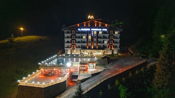 Front of property - evening/night