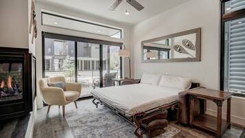 1 sovrum, skrivbord, wi-fi och sängkläder