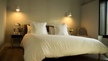 1 dormitorio, cuna de viaje, wifi gratis y ropa de cama