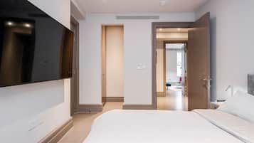 2 chambres, fer et planche Ă repasser, Wi-Fi gratuit, draps fournis