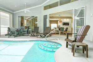 Pool - Relax and enjoy the sunsets at this fully equipped 3 Bedroom Home (Clermont)