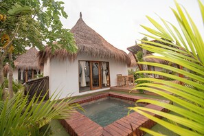 Façade de l’hébergement