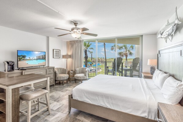 1 bedroom, WiFi, bed sheets, wheelchair access - Sandcastle Condominiums Unit 126 (Port Aransas)