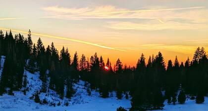 Cozy Pinecrest-Dodge Ridge Area Summer/Winter Fun Resort with King-Size Bed!