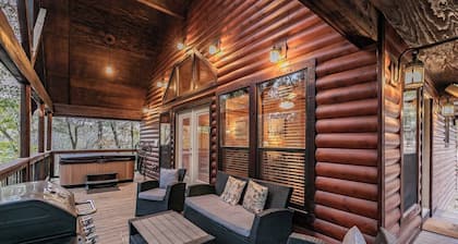 Secluded Cabin with Private Hot Tub Near State Park