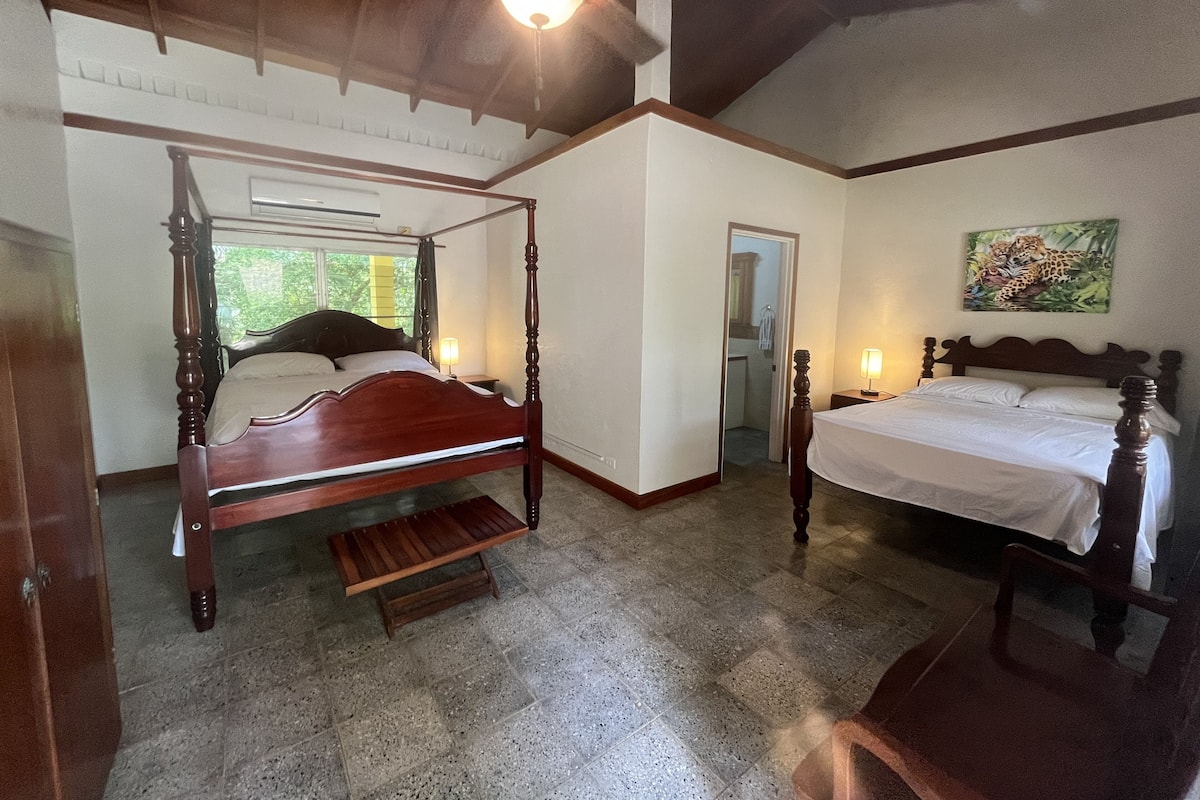 1 bedroom, blackout curtains, iron/ironing board, free WiFi