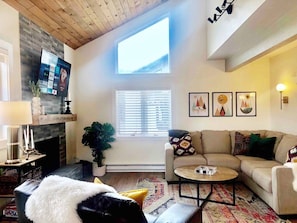 智能电视、壁炉