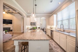 Full Kitchen View - **Modern & Cozy 3-Bedroom Home with Great Amenities** (Lewisville)