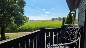 Valentine Suite | Balcony view - Twin Pine Manor Bed & Breakfast (Ephrata)