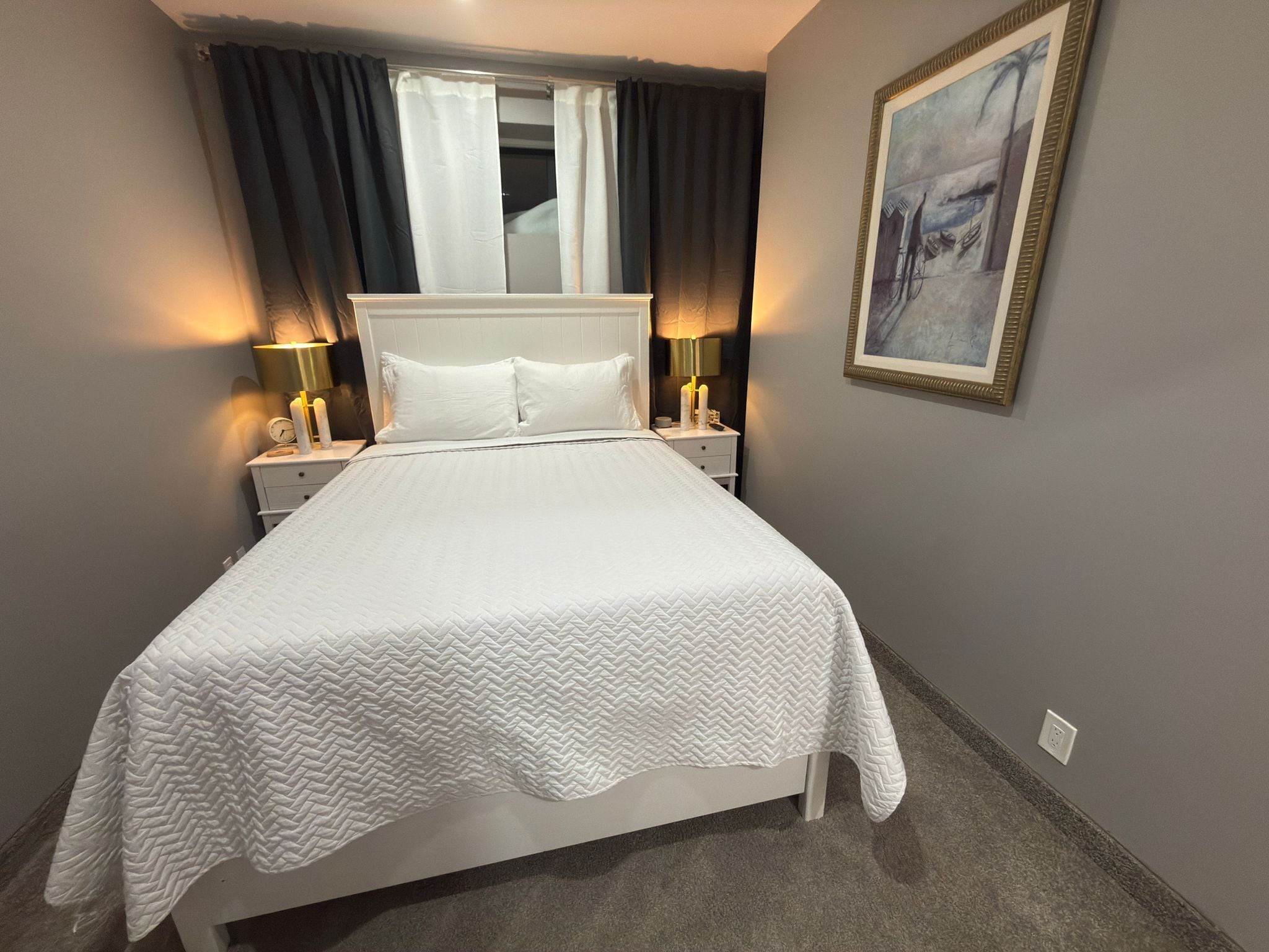 ห้องดีลักซ์, เตียงควีนไซส์ 1 เตียง | เครื่องนอนระดับพรีเมียม, เตียงพร้อมฟูกเสริมที่นอน