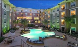 Pool - Entire rental unit hosted by Royal Slumbers (Houston)