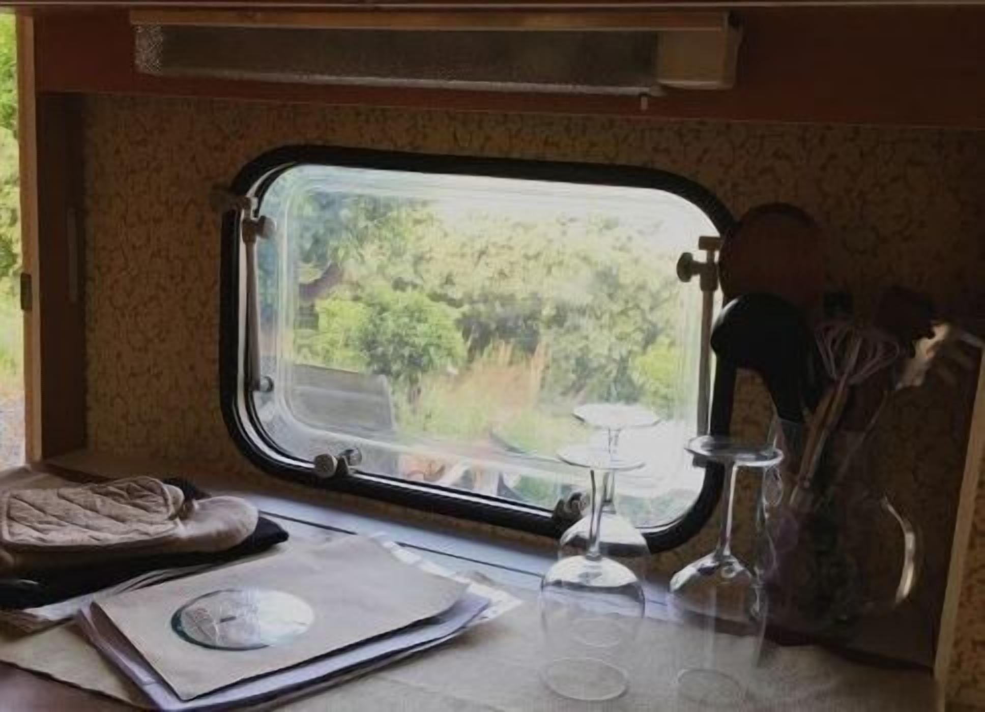 Vue depuis l’hébergement