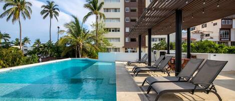 Außenpool, beheizter Pool