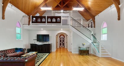 Restored historic church with all amenities