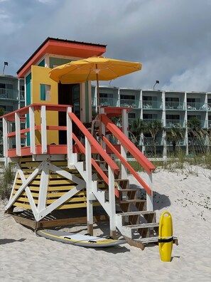 Exterior - ๐ BEACH House! Sleeps 12, Central in PCB, Yard, Fire Pit, Grill, & Pool Access (Panama City Beach)