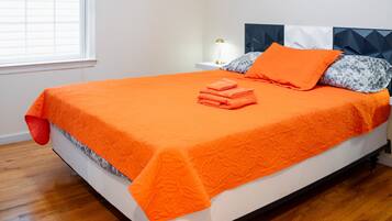 3 soverom, strykejern/-brett, wi-fi (inkludert) og sengetøy