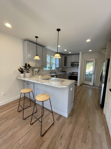 Charming spacious 1933 newly renovated private home. Walk to trails