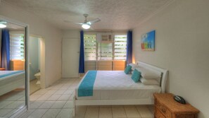 1 bedroom, iron/ironing board, bed sheets