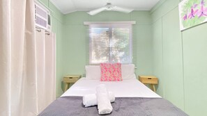 2 bedrooms, bed sheets