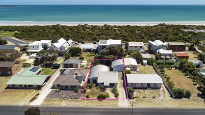 Blue Poles - Pet Friendly Outside