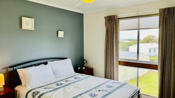 4 soveværelser, sengetøj