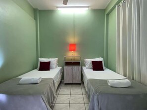 2 bedrooms, bed sheets