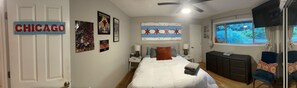 5 bedrooms, iron/ironing board, free WiFi, bed sheets