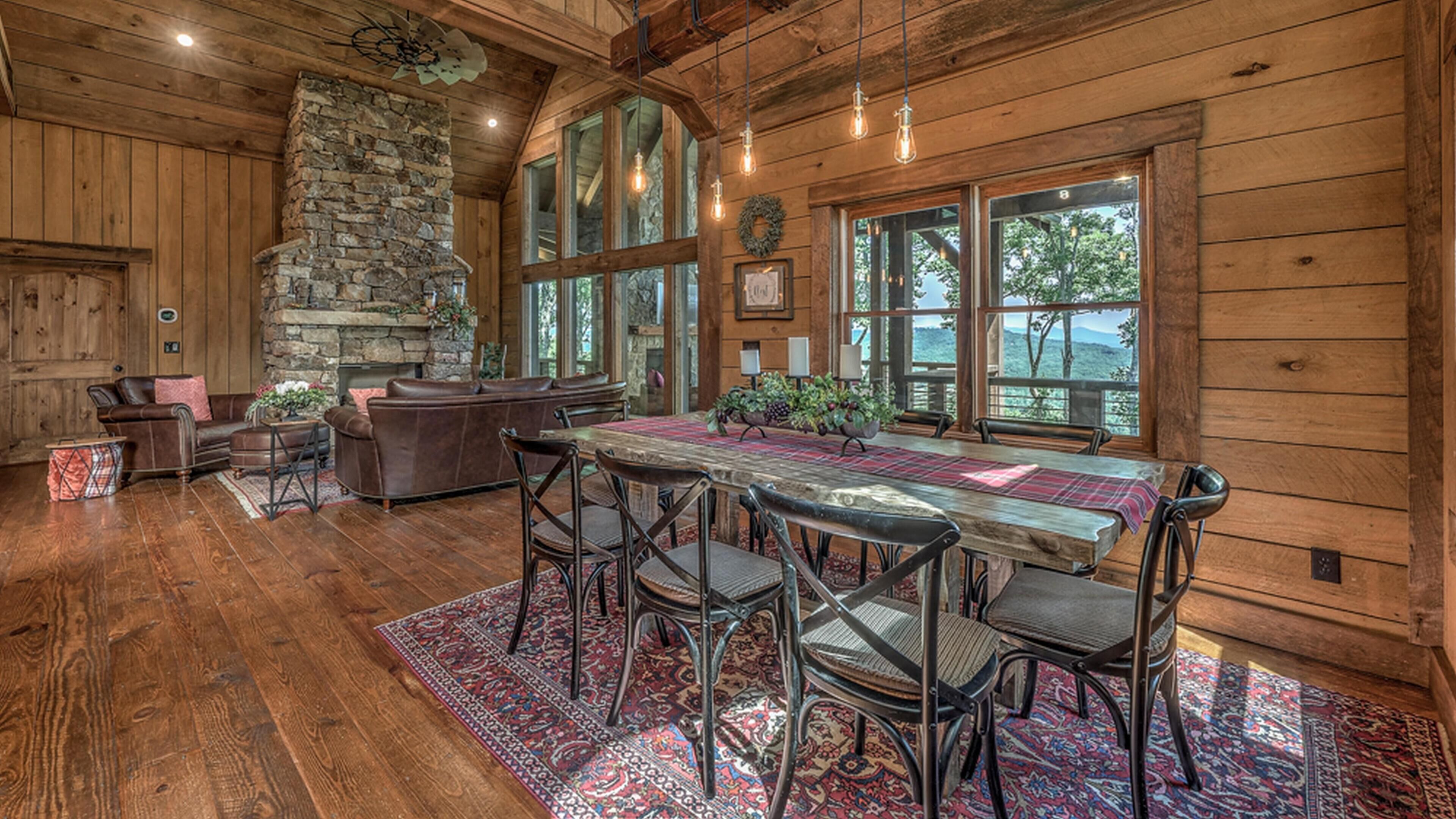 小屋, 3 間臥室 | 用餐區