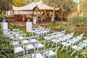 Espace mariage en plein air