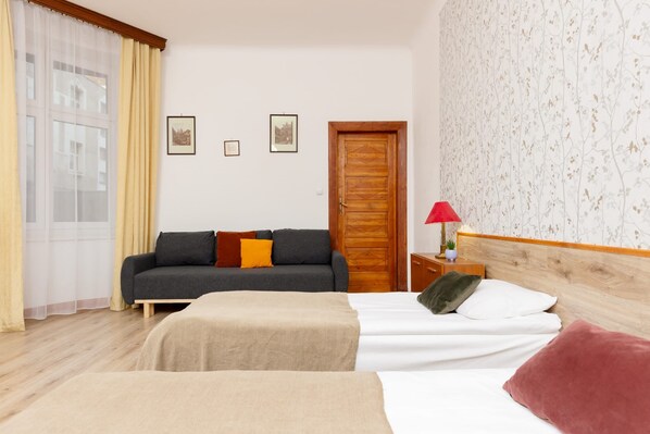 1 bedroom, iron/ironing board, WiFi, bed sheets